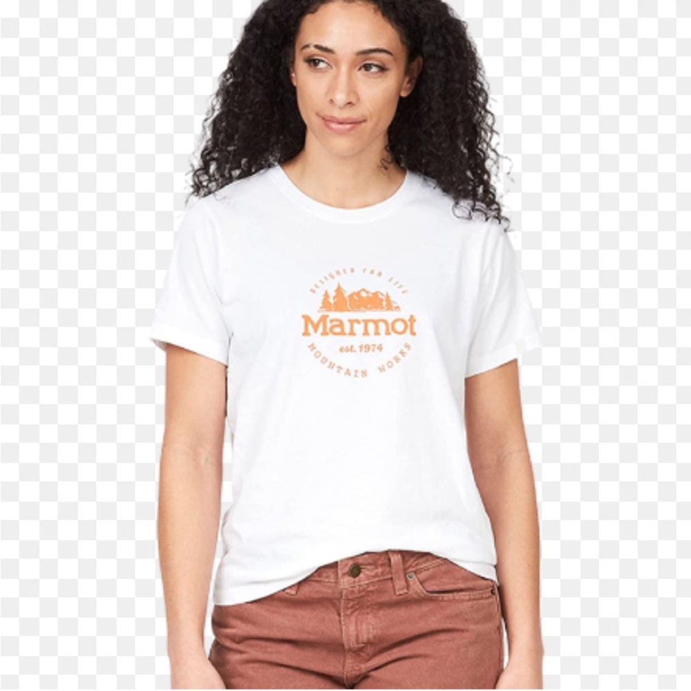 NWT Marmot Women’s logo T shirt
